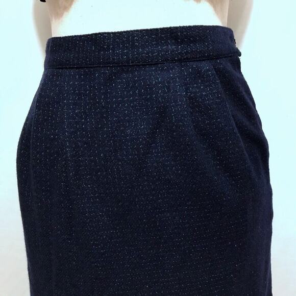 Rafaella Vintage Wool Blend Skirt Women 2P - Picture 3 of 12